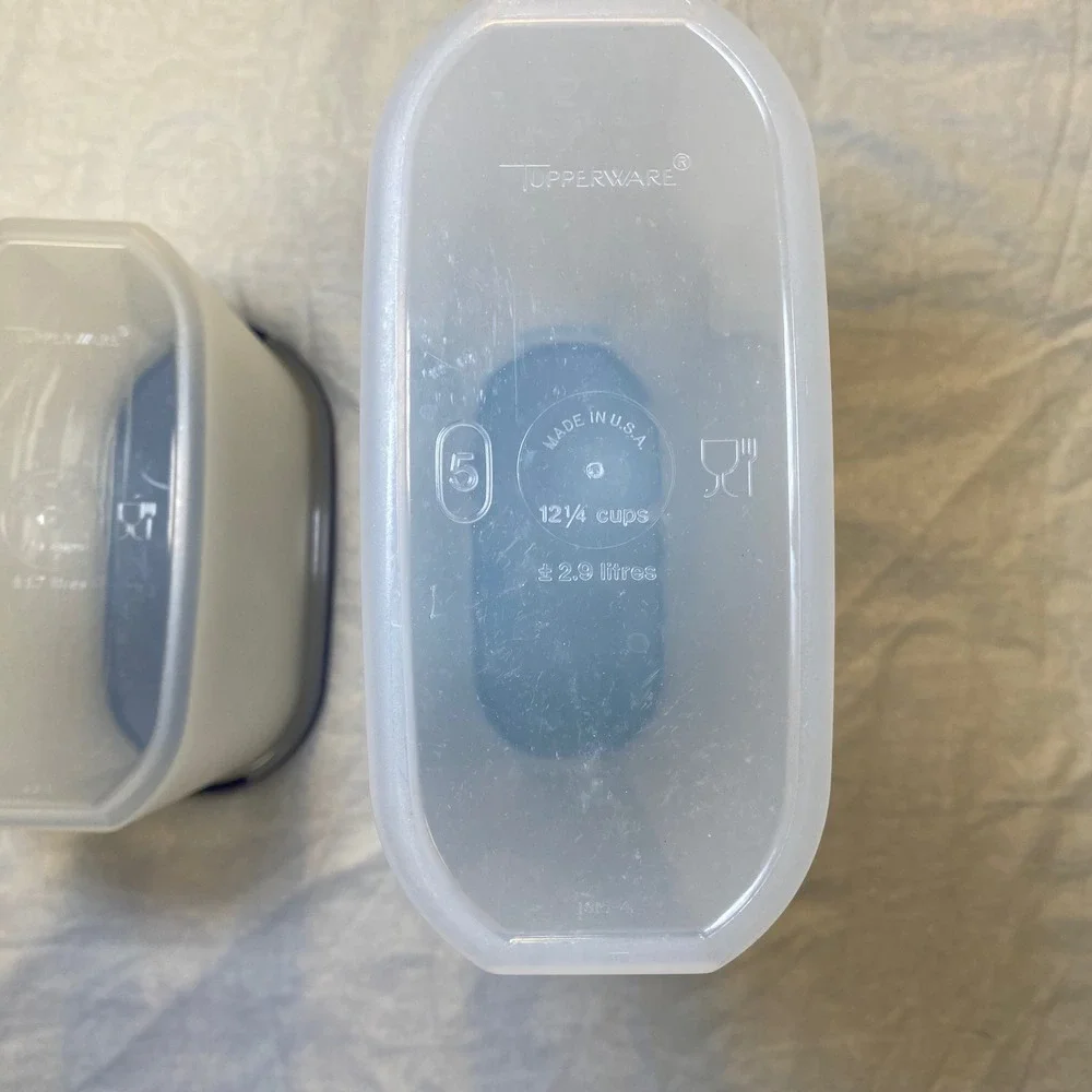 Tupperware‎ Modular Mates #3 & #5 Pantry Storage Containers 1613-21 1615-4